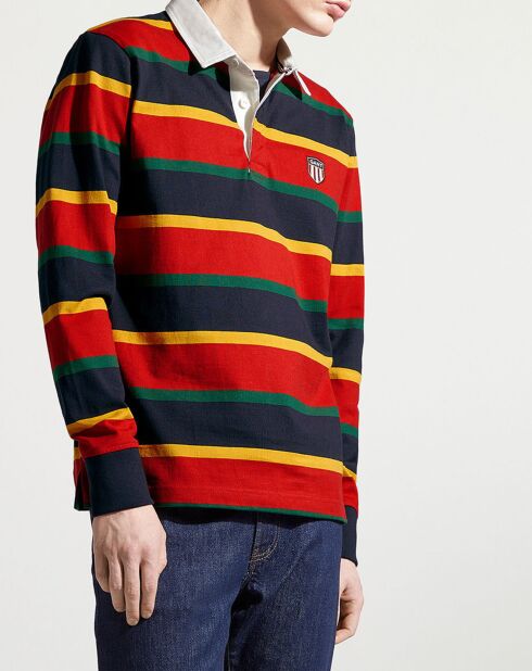 Polo Regular Fit Rugby multicolore